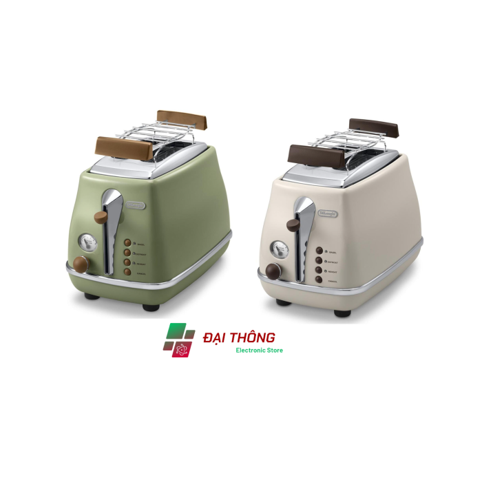 Máy nướng bánh mì Delonghi CTOV2103.GR / BG