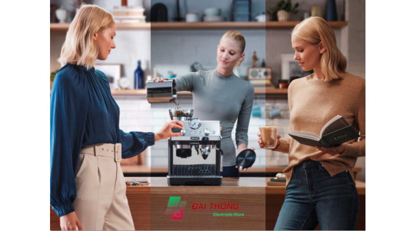 Máy pha cà phê Delonghi - Thương hiệu chất lượng đến từ Italy