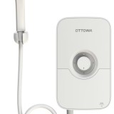 Máy tắm nước nóng trực tiếp OTTOWA U1P45P-WBS bơm tăng áp