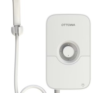 Máy tắm nước nóng trực tiếp OTTOWA U1P45P-WBS bơm tăng áp