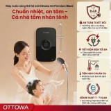 Máy tắm nước nóng trực tiếp OTTOWA U3P45P-BSL bơm tăng áp