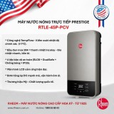 Máy tắm nước nóng trực tiếp RHEEM Prestige RTLE-45P-PCV có Bơm trợ lực