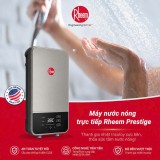 Máy tắm nước nóng trực tiếp RHEEM Prestige RTLE-45P-PCV có Bơm trợ lực