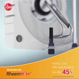 Bình nước nóng gián tiếp RHEEM XC-30W (2.500W, 30L), màu trắng